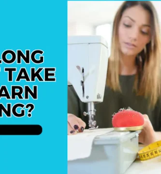 A feature image of how long Does it take to learn sewing